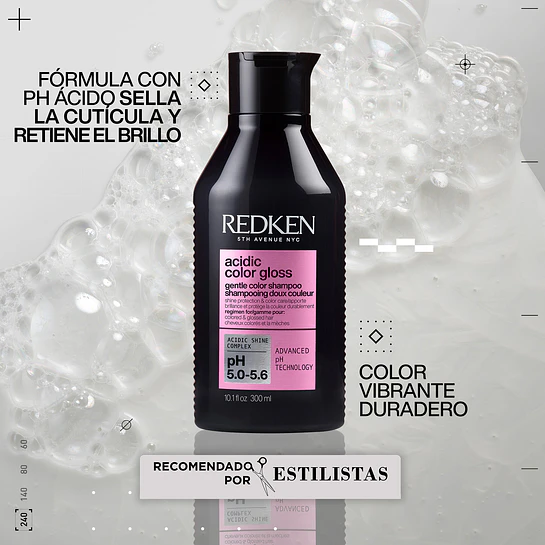 Pack Acidic Color Gloss Shampoo 300ml + One United 30ml + Cosmetiquero Redken Edición Día de la Madre 2026 2