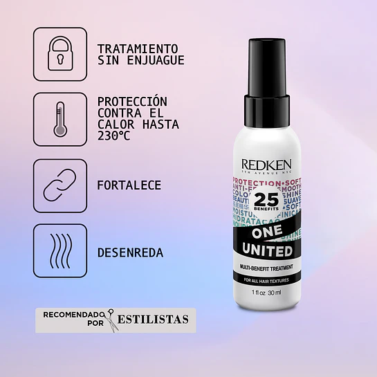 Pack All Soft Shampoo 300ml + One United 30ml + Cosmetiquero Redken Edición Día de la Madre 2026 3