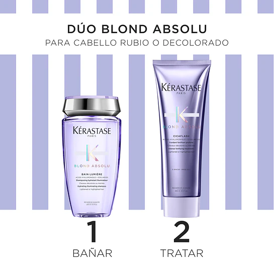 Pack Blond Absolu Bain Lumière 250ml + Cicaflash 250ml Kérastase Edición Día de la Madre 2026 2