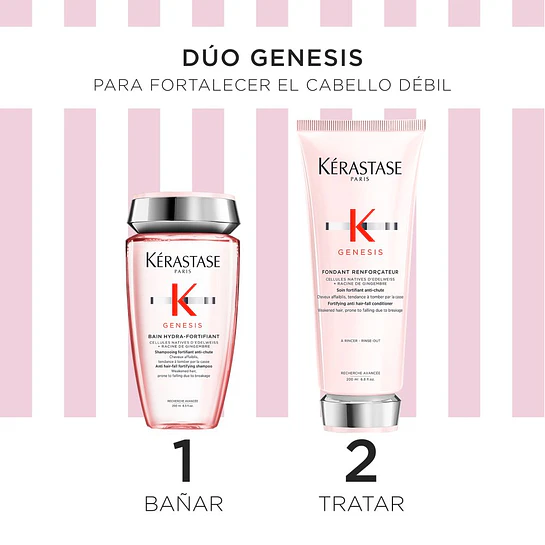 Pack Genesis Bain 250ml + Fondant 200ml Kérastase Edición Día de la Madre 2026 3