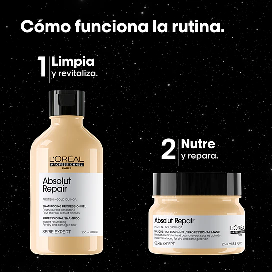 Pack Absolut Repair Shampoo 300ml + Máscara 250ml L’Oréal Professionnel Edición Día de la Madre 2026 2