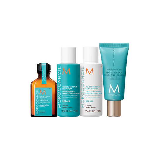 Set Travel Repair Shampoo 70ml + Conditioner 70ml + Tratamiento Original 25ml + Crema de Manos 40ml Moroccanoil Edición Día de la Madre 2026 3