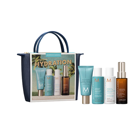 Set Travel Hydration Shampoo 70ml + Conditioner 70ml + Bruma Tratamiento 25ml + Crema de Manos 40ml Moroccanoil Edición Día de la Madre 2026 2