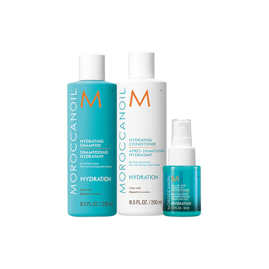 Set Spring Hydration Shampoo 250ml + Conditioner 250ml + Leave In 50ml + Neceser Moroccanoil Edición Día de la Madre 2026 3