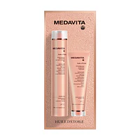 Pack Nutrición y Brillo Medavita Huile D'Étoile Shampoo 250ml + Máscara 150ml Medavita