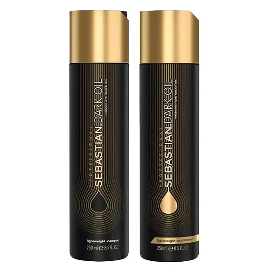 Pack Sebastian Dark Oil Shampoo 250ml + Acondicionador 250ml Sebastian