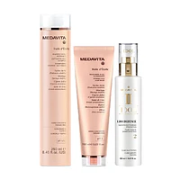 Pack Oil Shampoo 250ml + Máscara 150ml + Thermo Protector 150ml Medavita