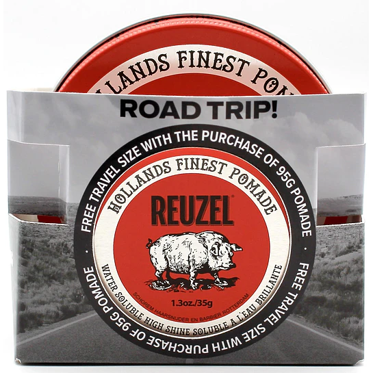 Kit Reuzel Pomada Red Pig 95grs + 35grs