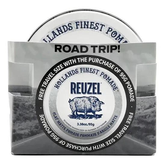 Kit Reuzel Pomada Clay 95grs + 35grs