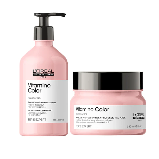 Pack Vitamino Color Shampoo 500ml + Máscara 250ml L'Oréal Professionnel 1