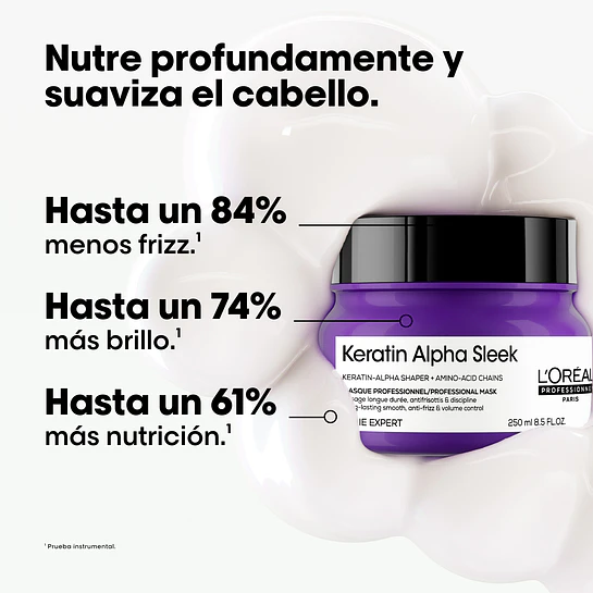 Máscara Keratin Alpha Sleek 250 ml L'Oréal Professionnel 2