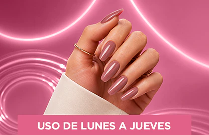 Uñas Softgel | Uso válido de lunes a jueves