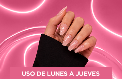 Uñas Polygel | Uso válido de lunes a jueves
