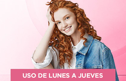 Coloración Marca Tradicional | Uso válido de lunes a jueves