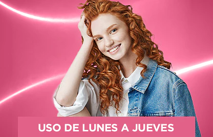 Coloración Marca Tradicional | Uso válido de lunes a jueves