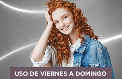 Coloración Marca Tradicional | Uso válido de Viernes a Domingo