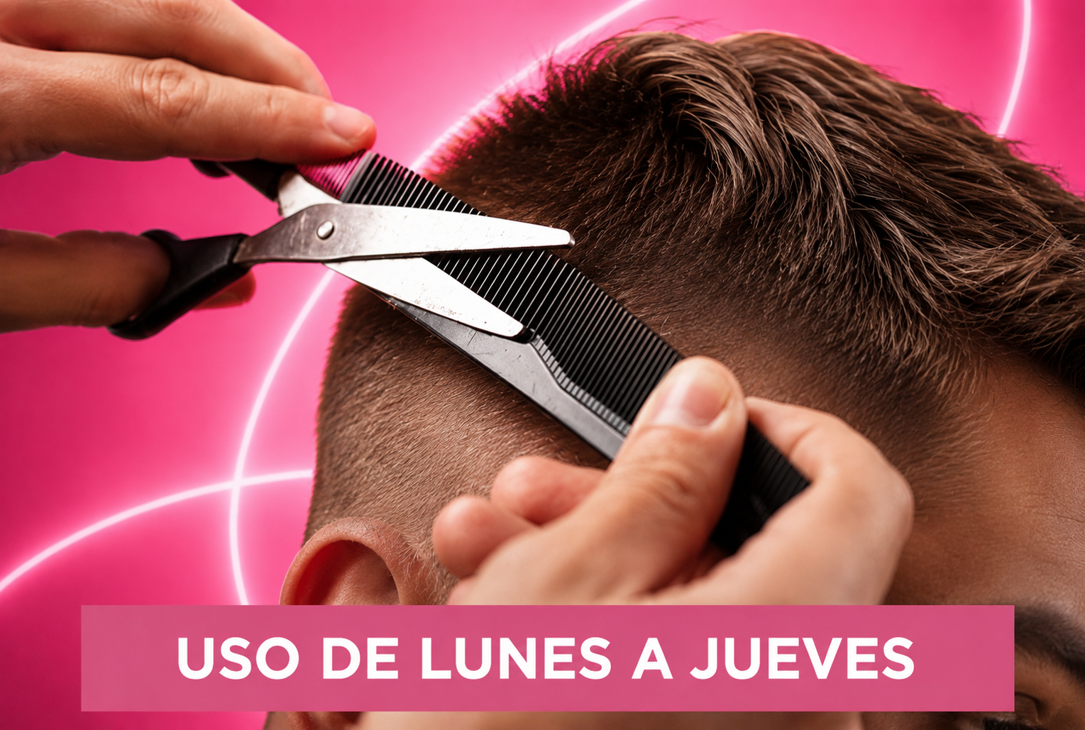 Corte Hombre Barbería | Uso válido de lunes a jueves