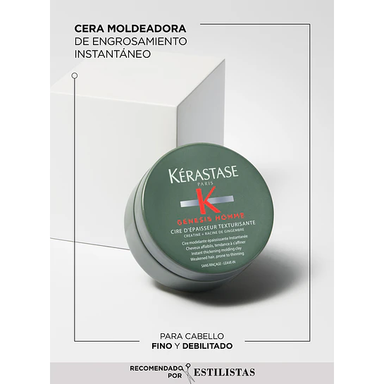 Cera de Peinado Profesional D’Épaisseur Texturisante 75ml Kérastase 2