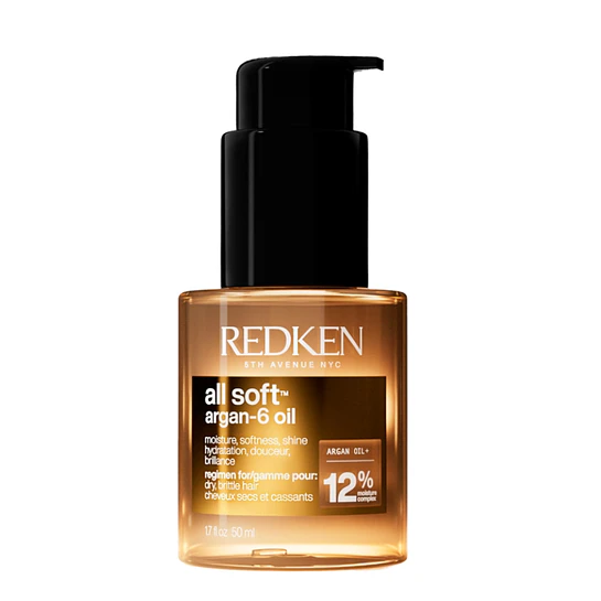 Oil Aceite de Argán 50ml All Soft Argan-6 Redken 1