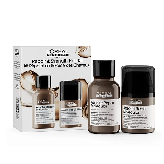 Mini Duo Absolut Repair Molecular Shampoo 100ml + Máscara 50ml L'Oréal Professionnel 1
