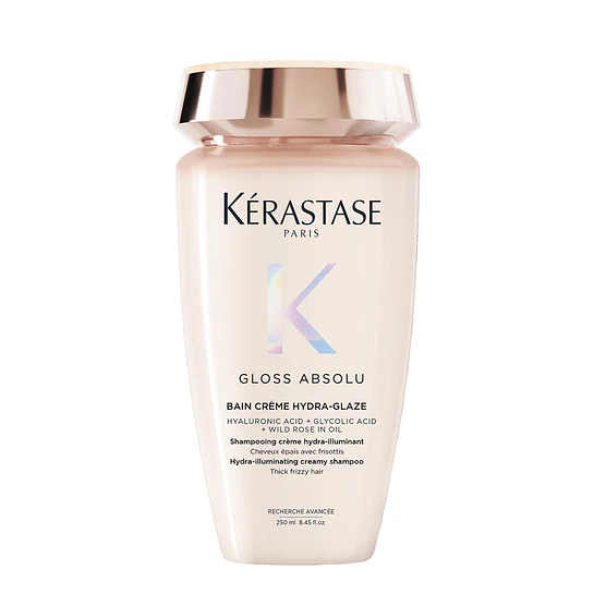 Shampoo hidratante e iluminador Bain Crème Hydra-Glaze Gloss Absolu 250ml Kérastase