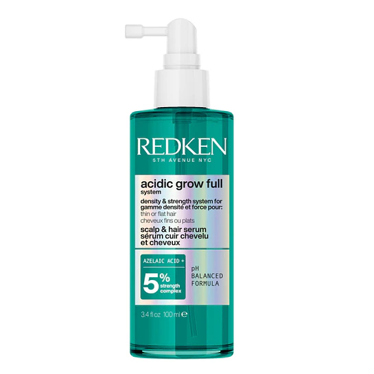 Sérum densificante para cuero cabelludo y cabello Acidic Grow Full 100ml Redken 1