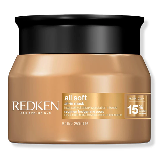 Máscara hidratante intensiva All Soft Hydration Intense 250ml Redken