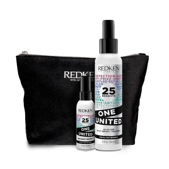 Pack tratamiento capilar multi-beneficios One United 150ml + 30ml + cosmetiquero Redken