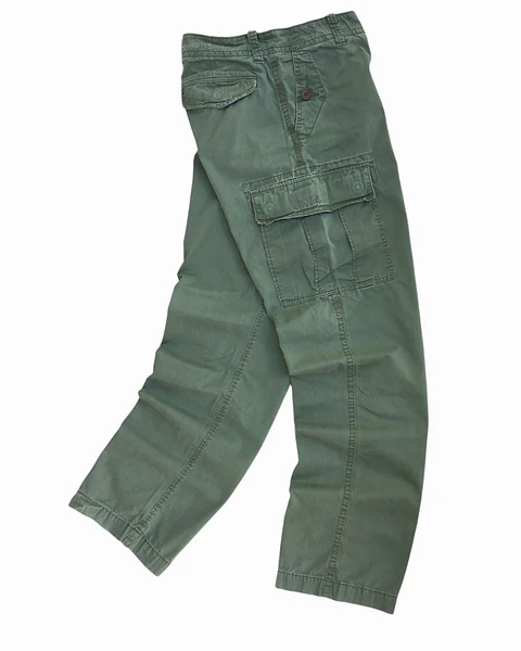 Pantalon Cargo verde   Verde