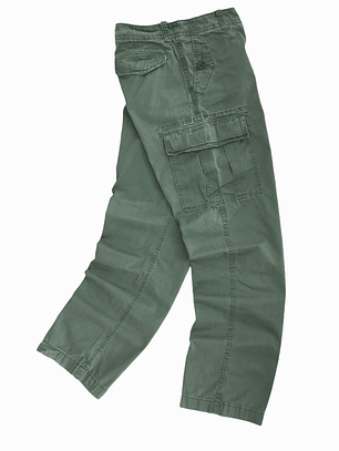 Pantalon Cargo verde   