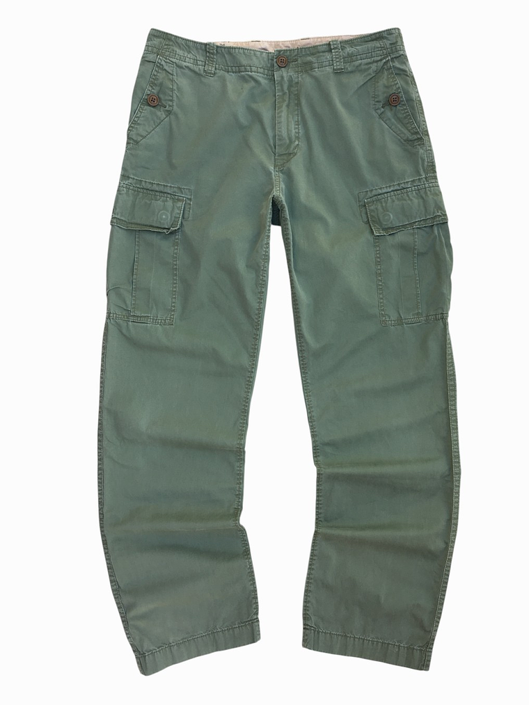 Pantalon Cargo verde    7
