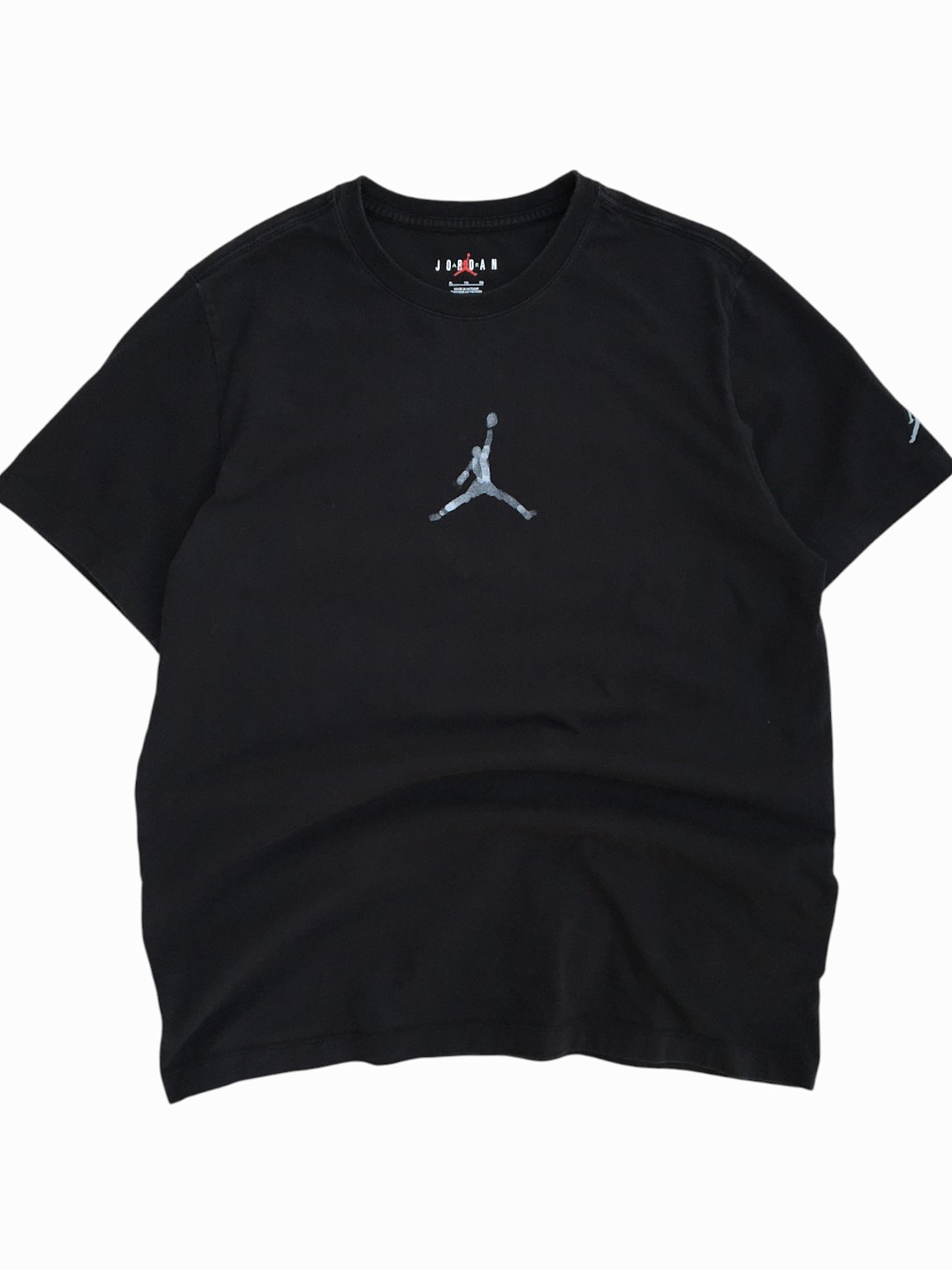 Polera Anti-Gravity Machines- Black Tee Jordan AIR   1