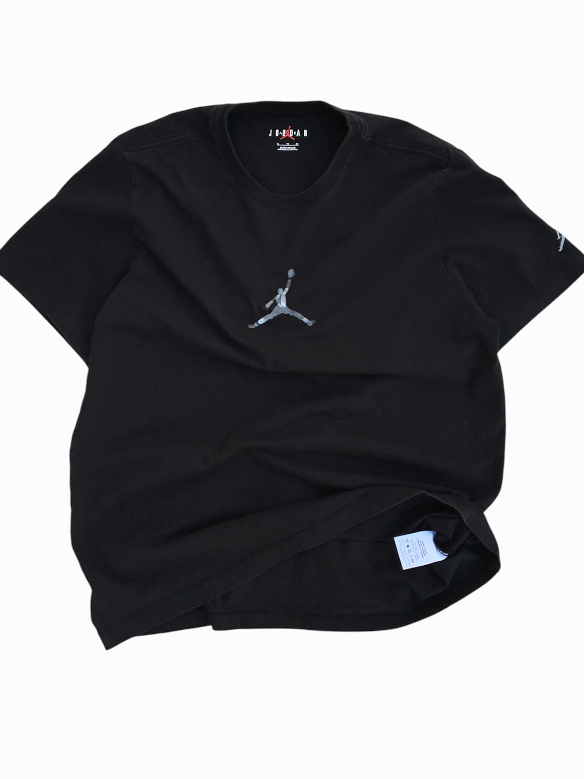 Polera Anti-Gravity Machines- Black Tee Jordan AIR   7