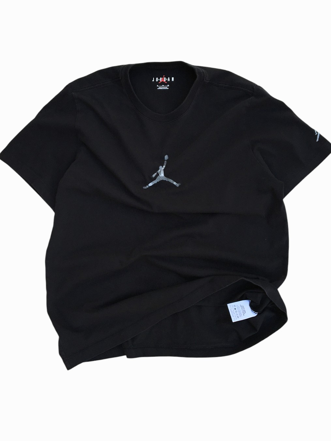Polera Anti-Gravity Machines- Black Tee Jordan AIR   8