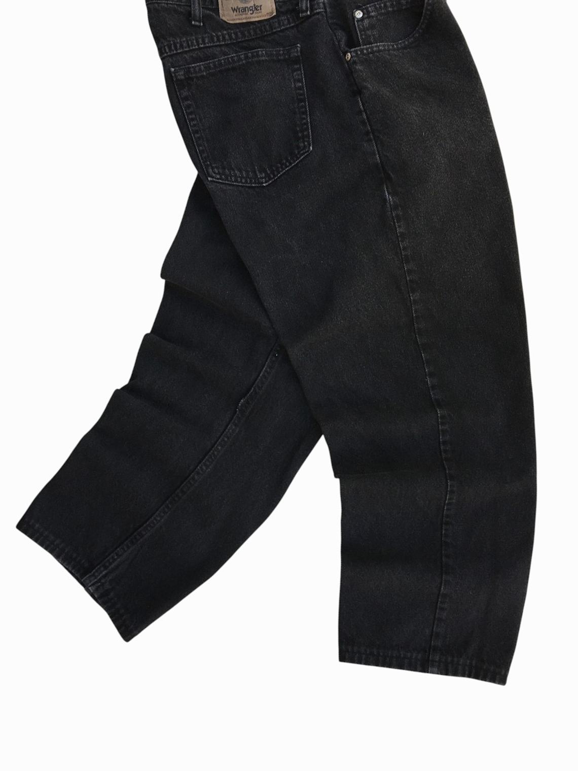 Pantalon Mezclilla color negro Wrangler   4