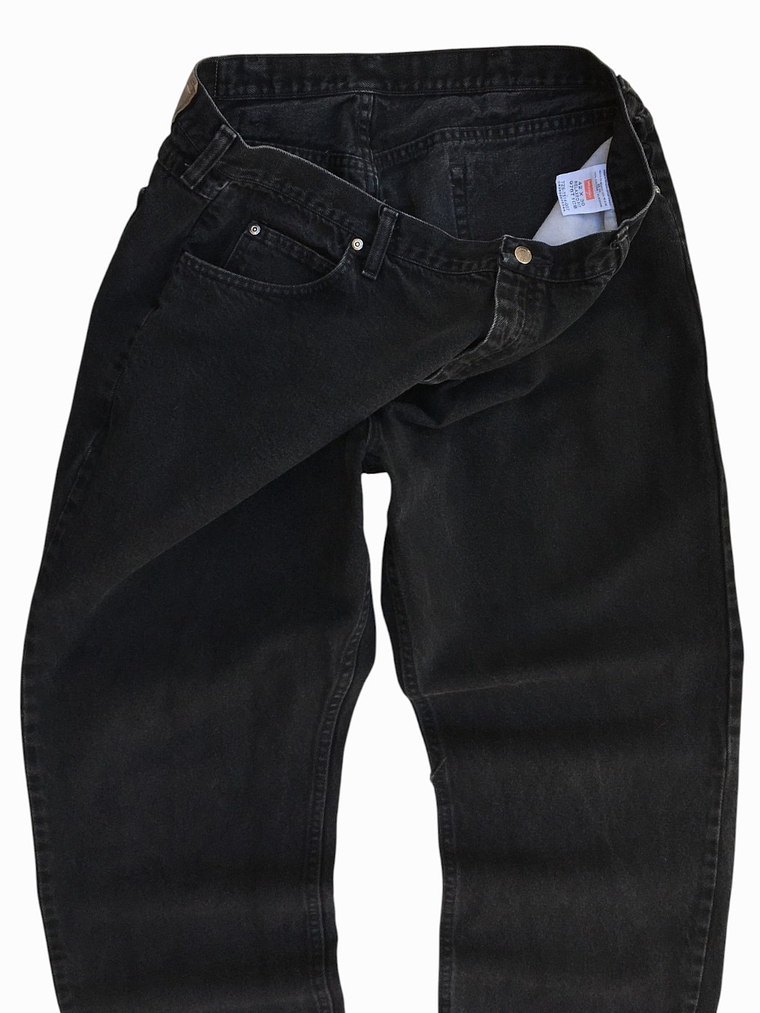 Pantalon Mezclilla color negro Wrangler   8