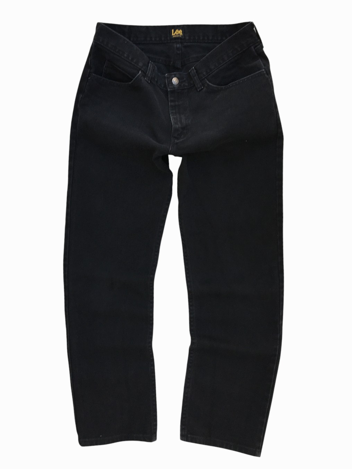 Pantalon Mezclilla Negro Lee  2