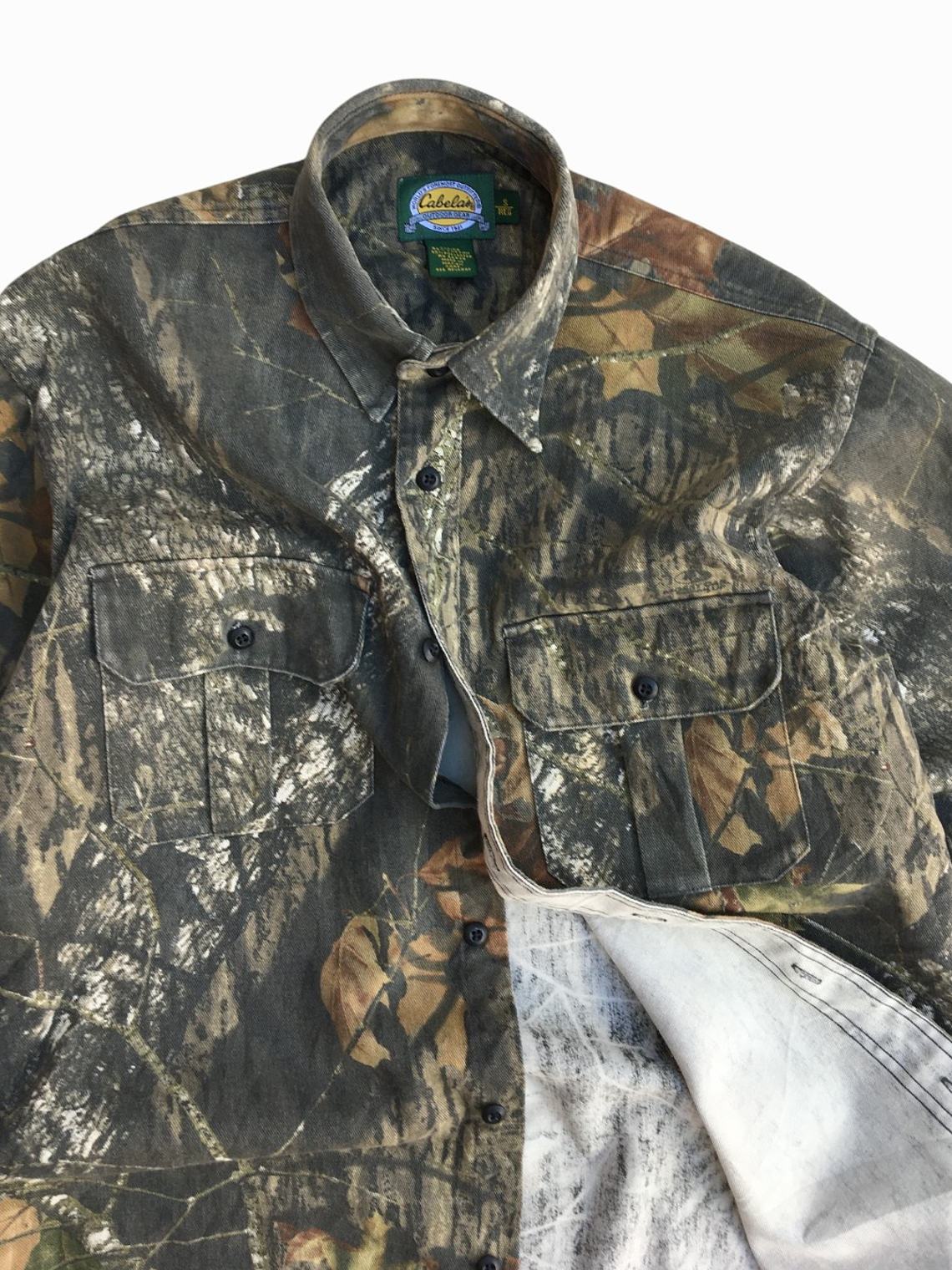 Camisa Camuflada Cabelas  4