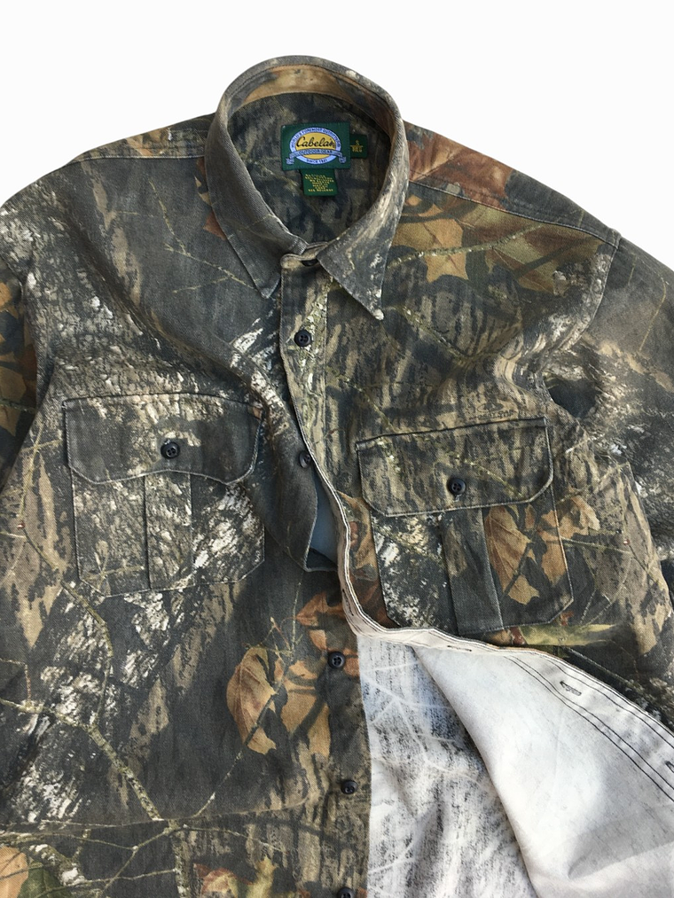 Camisa Camuflada Cabelas  4