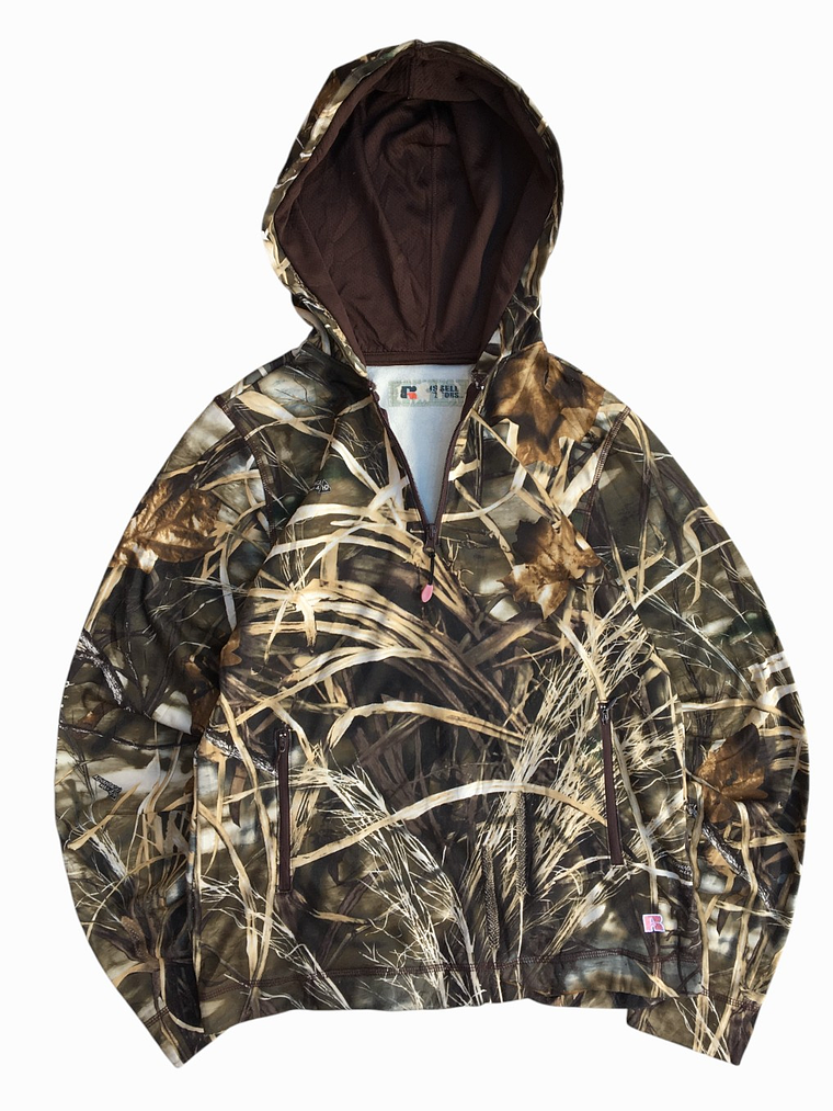 Poleron Hoodie Camuflado Russell  2