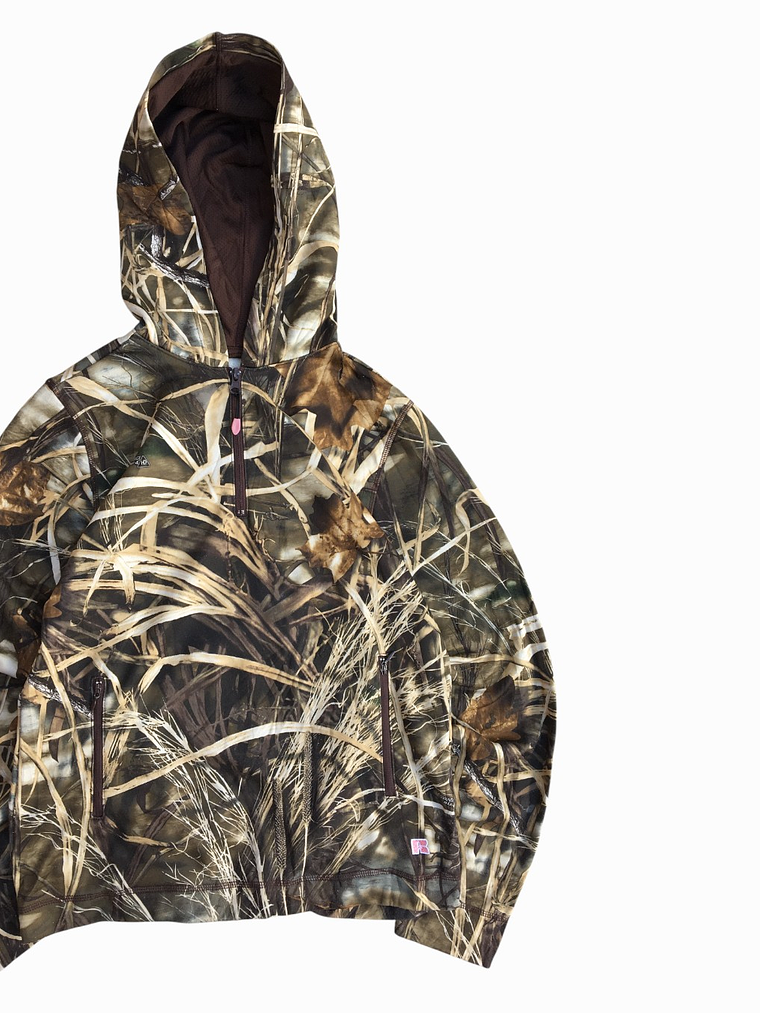 Poleron Hoodie Camuflado Russell  4