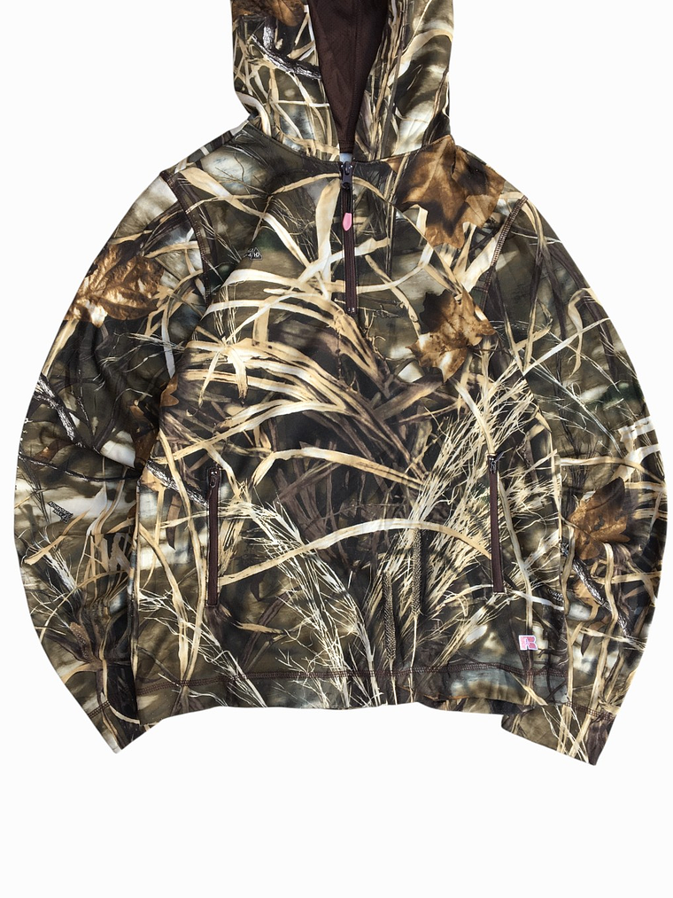 Poleron Hoodie Camuflado Russell  5