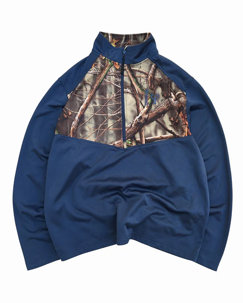 Poleron Camuflado Half-Zip Huntworth