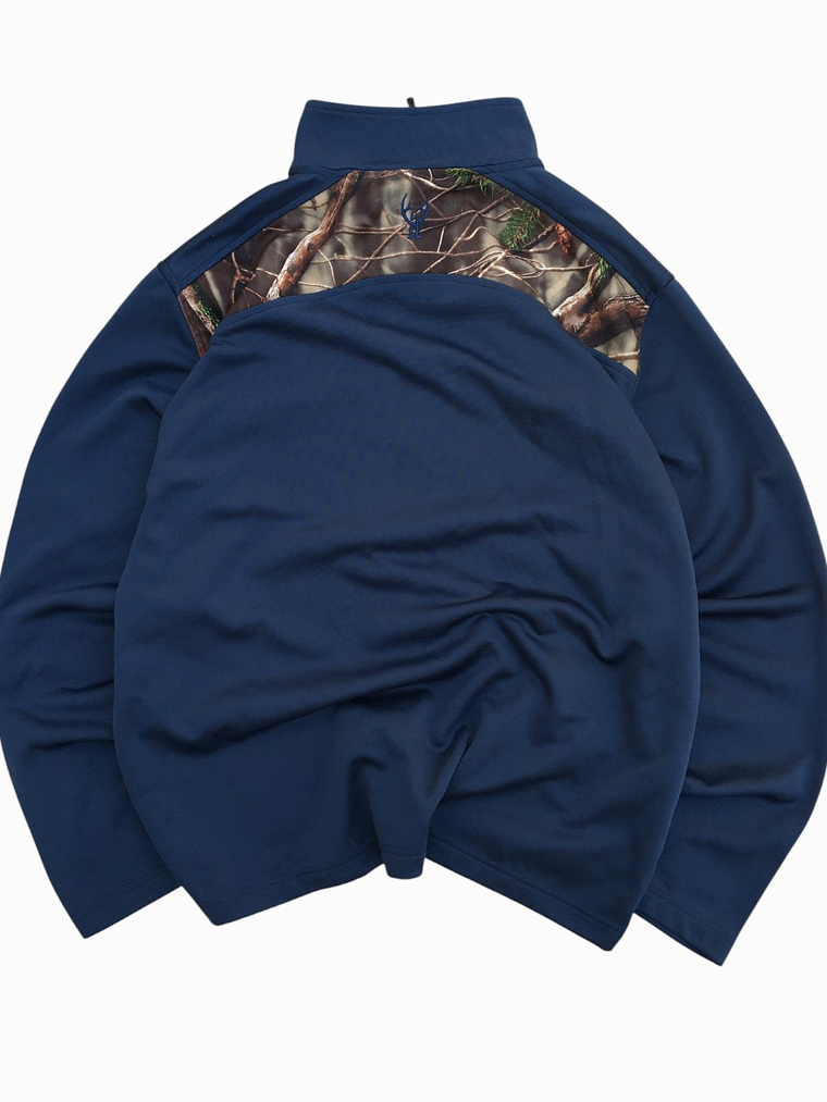 Poleron Camuflado Half-Zip Huntworth  3