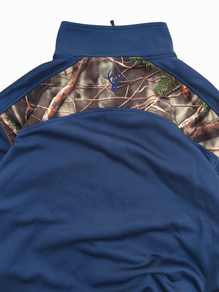 Poleron Camuflado Half-Zip Huntworth  4