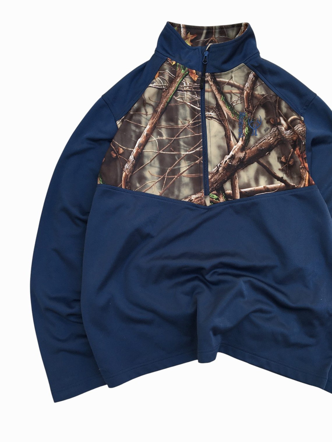 Poleron Camuflado Half-Zip Huntworth  6
