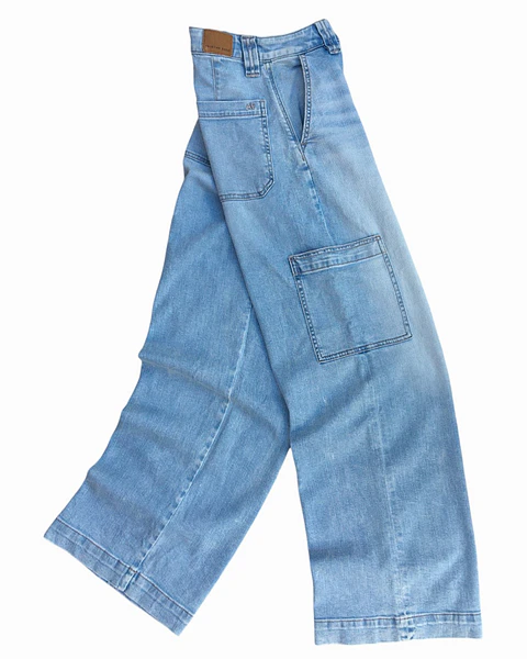 Pantalon Baggy mezclilla American Eagle