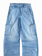 Pantalon Baggy mezclilla  American Eagle   - Miniatura 7