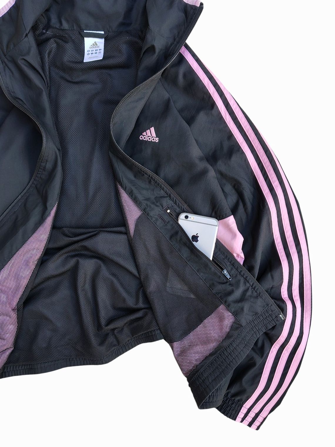Chaqueta Cortaviento Adidas  Negra 5