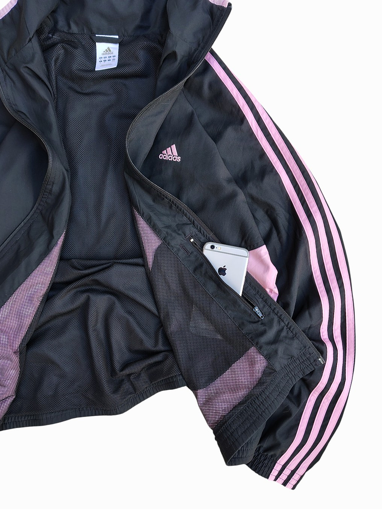Chaqueta Cortaviento Adidas  Negra 5